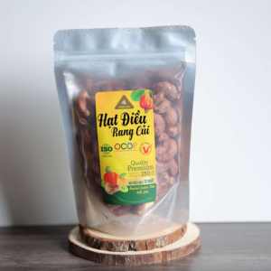 เม็ดมะม่วงหิมพานต์อบแบบไม่ปอกเปลือก W180 รสเค็มเนย  อายุการเก็บรักษา 12 เดือน น้ำหนัก 250 กรัม จัดส่งตรงจากโรงงาน เวียดนาม คุณภาพพรีเมียม ออร์แกนิค - Product Image 5