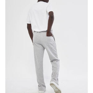 Pantalones Jogger de Forro Polar Elásticos de Cintura Media, Novedad de Otoño, Estilo Casual, Transpirables, con Lavado de Color, Frente Plano, Diseño Unisex Versátil - Product Image 4