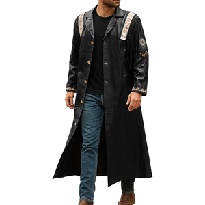 Manteau en cuir pour homme de haute qualité, veste classique en cuir véritable, fournisseur en gros, logo personnalisé, nouvelle arrivée 2026 - Product Image 2