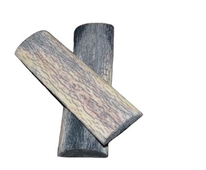 Manche de couteau en os de vache OEM personnalisable de haute qualité fabriqué à la main avec une finition lisse et des écailles de rayon couteaux naturels haut de gamme - Product Image 5