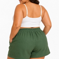 Shorts d'été pour femmes grandes tailles, respirants, sportifs, séchage rapide, design personnalisable
