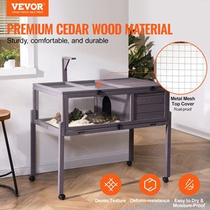 Interno ed esterno rotolamento in legno tartaruga casa Habitat durevole per serpenti e altri rettili - Product Image 2