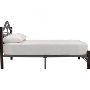 Base de Cama Doble de Hierro Forjado Negro, Estructura Metálica Personalizada para Dormitorio, Muebles para Hotel, Apartamento, Villa - Product Image 3