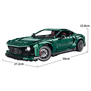 GULY 10662 Bloques de Construcción de Auto Deportivo a Escala 1:8, 3828 Piezas, Juguete RC DIY para Niños de 14+ Años, Regalo para Adultos - Product Image 1