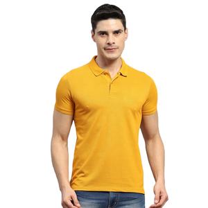 T-shirt polo personnalisé à manches courtes en coton avec logo personnalisé et broderie Chemises polo pour hommes pour tenue décontractée et de bureau - Product Image 1