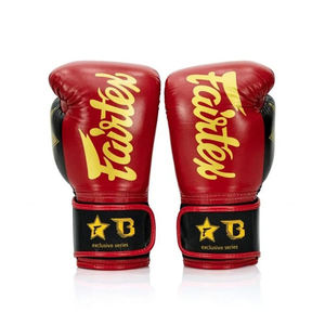 Gants de boxe Fairtex personnalisés de haute qualité en cuir de vache véritable, respirants, antidérapants, à doigts entiers, qui évacuent l'humidité - Product Image 2