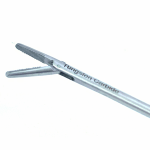 Portaagujas MIS Premium Recto con Bloqueo, Insertos de Carburo de Tungsteno, Eje de 5 mm, Longitud de Trabajo de 17 cm, Longitud Total de 30 cm – ZETOMEDPRO - Product Image 6