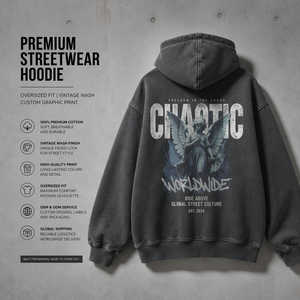 Sudadera con Capucha Negra para Hombre Cyberpunk 2077, Corte Holgado, Estampado Frontal, Estilo Urbano, Bolsillos, Impresión Digital, Tejido de Punto - Product Image 5