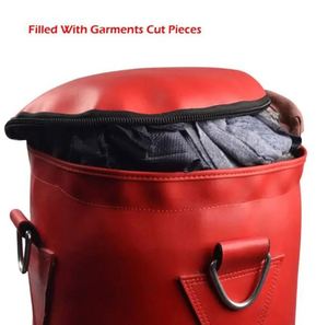 Sac de frappe lourd pour l'entraînement de boxe et de MMA, sac de sable suspendu en cuir durable pour la salle de sport - Product Image 3