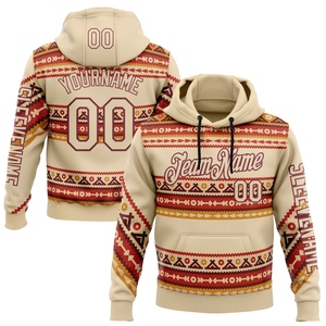 เสื้อฮู้ดดี้แบบสวมหัวลายเปลวไฟ 3 มิติ สีดำ น้ำเงิน แดง-เขียว แบบกำหนดเองจาก OMMIZ INDUSTRY ขายส่ง - Product Image 3