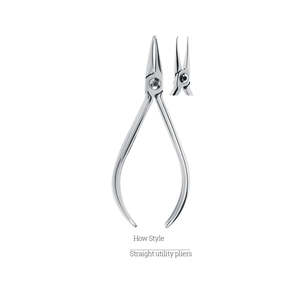 Pince à épiler droite de style classique, la plus vendue, pour instruments chirurgicaux et traitements orthodontiques dentaires, par Dentavex - Product Image 4