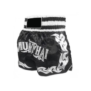 Shorts Deportivos Elegantes para Entrenamiento de MMA, Boxeo y Muay Thai, de Poliéster, Cómodos, con el Último Diseño, Coloridos, con Logotipo Personalizado, al por Mayor - Product Image 4