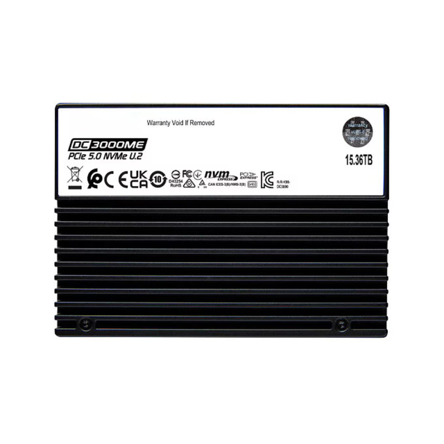 SEDC3000ME/15T3 15.36TB PCIe 5.0 NVMe U.2 Enterprise SSD Server Storage SEDC3000ME/15T3