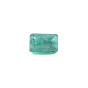 Natural Zambian Emerald 4.15 Carat Loose Gemstone Emerald Cut Green for Fine Jewelry - Product Image 2