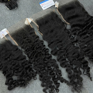 Cabello Humano Rizado Birmano con Cierre de Encaje HD 5x5, Color Natural |   Proveedor Mayorista de Cabello Rizado - Product Image 4