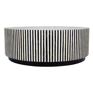 Mesas de centro y auxiliares de lujo, fabricadas en metal de calidad superior con acabado antiguo en latón, diseño de hojas de ginkgo y aspecto atractivo. - Product Image 2