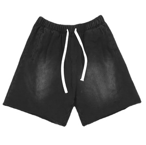 Shorts Casuales para Mujer, Lavado Ácido, Elegantes y de Alta Calidad, Transpirables, Cintura Elástica Media, Cómodos, de Secado Rápido, Algodón Ecológico - Product Image 2