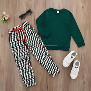 ชุด2ชิ้นสำหรับวัยรุ่นผ้าสแปนเด็กซ์/ ผ้าฝ้ายระบายอากาศได้ดีแห้งเร็ว2025ล่าสุด - Product Image 2