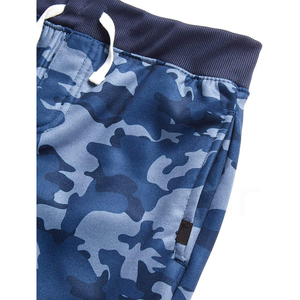 Boys Blue <b>Camouflage</b> Hooded <b>Tracksuit</b> Full Sleeve Casual Joggers With Drawstring And Side Pockets Autumn Wear - Product Image 4