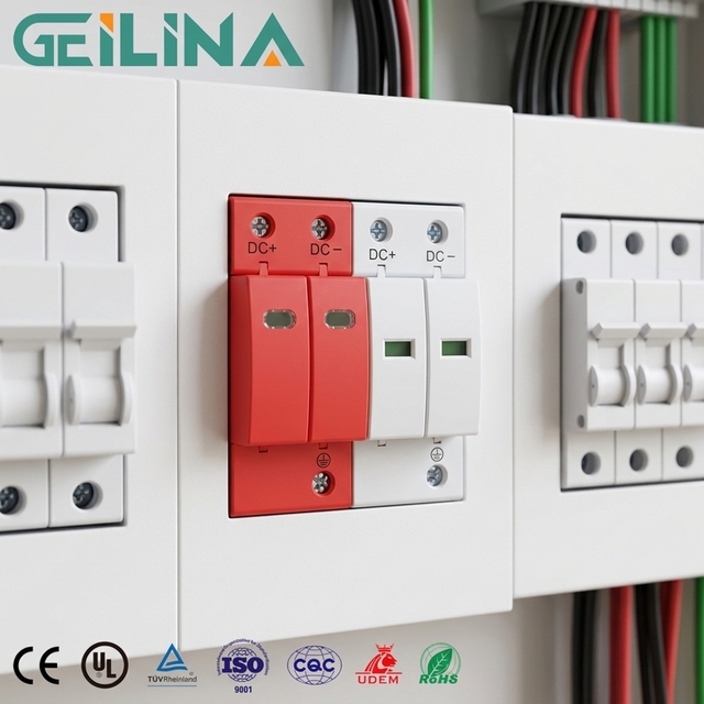 CE RoHS certified surge protection devices are affordable, 2P 40KA AC T2 lightning protection AC surge protectors
