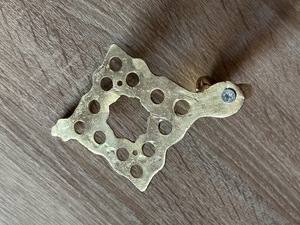 Solution de rangement murale contemporaine en métal finition mate à double crochet, forte capacité de charge - Product Image 6