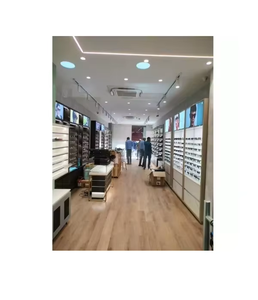Premium Optical Showroom Interior Decoration Modern Elegant Spectacle Display <b>Rack</b> Wall Mounted <b>Glasses</b> Furniture - Product Image 5
