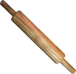 Rodillos de Masa de Madera, Color Natural, Herramienta Práctica para Amasar, Rodillo de Masa de Fabricación Artesanal - Product Image 1
