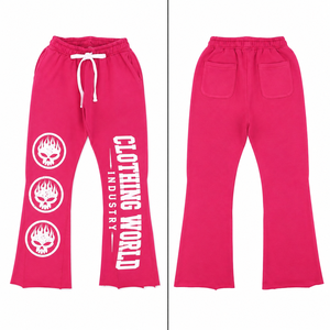 Men Oversized Baggy Jogger Pants Cotton/Fleece Fabric Sweatpants Loose Fit Streetwear <b>Drawstring</b> <b>Trousers</b> Custom Logo - Product Image 1