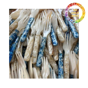 Mother of pearl spoon for dessert tea coffee natural shell utensil for home and restaurant - Product Image 4