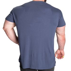 T-shirt surdimensionné personnalisé pour homme en coton biologique à manches courtes – Maillot personnalisé coupe ample décontracté style streetwear - Product Image 3