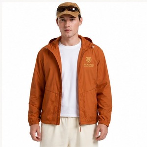 Top Quality Mens Windbreaker Jacket Breathable Performance <b>Coat</b> For Training Jogging Hiking And Everyday Comfort - Product Image 1