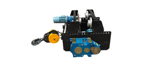 Elecon Gearbox Wire Rope <b>Hoist</b> With ABB Motor & DC EM Disc Disc Brake - Heavy Duty - Product Image 2