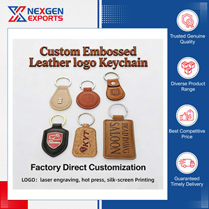 Porte-clés en cuir PU de qualité supérieure, durable, avec fermeture éclair, logo personnalisé, options de couleur, commandes en gros bienvenues - Product Image 3