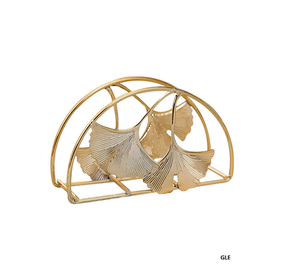 Porte-serviettes décoratif en métal, ajoutant un intérêt visuel et une structure aux arrangements de la table à manger - Product Image 6