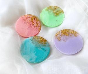 Luxury <b>Marble</b> <b>Coasters</b> Abalone Inlay Heart Elegant Hotel Home Tableware Super Decoration <b>Coaster</b> <b>Marble</b> & Designer <b>Coaster</b> 4 Pcs - Product Image 3