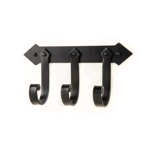 Ganchos de Pared de Diseño Moderno en Color Negro Hierro, Ecológicos, Ahorran Espacio, Tamaño Personalizado, Forma de Corazón, para Uso en Restaurantes - Product Image 6