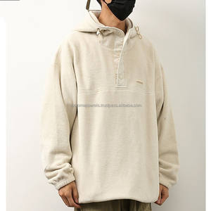 Sweat à capuche oversize en polaire personnalisé pour homme, idéal pour l'automne et l'hiver, en coton épais, pour le sport et les loisirs en extérieur - Product Image 5