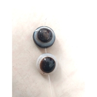 Últimas Novedades: Cuentas de Ágata Redondas con Ojo, Piedras Naturales Perforadas, Ojos de Cristal para Manualidades, Rocas de Feng Shui, Minerales de Hadas, Gemas de Ágata con Ojo de Hada