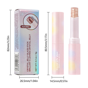 Barra Iluminadora Crystal Jelly Glaze, 6 Colores, Hidratante, Larga Duración, con Brillo, para Ojos, Marca Privada - Product Image 6