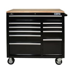 Armoire à outils de garage à 10 tiroirs de 104cm prise en charge par les OEM stockage sur roulettes pour l'industrie et les mécaniciens en entrepôt-Boîte à outils roulante industrielle - Product Image 4