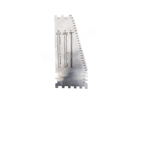 SUNTOOLS/STIPL Calibrador de Pulseras Trapezoidal de Acero Inoxidable, Herramienta de Medición de Joyería, Regla de Doble Escala para Pulseras y Anillos - Product Image 3