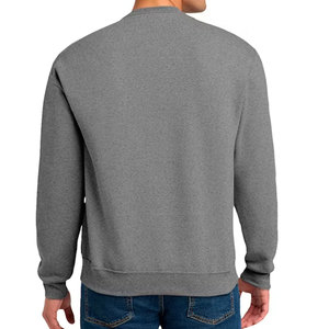 Sudadera Premium Blanca Lisa de Cuello Redondo, Gruesa y Suave de Felpa, Estilo Urbano para Hombre - Product Image 3