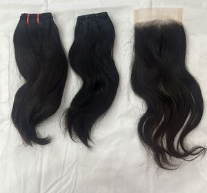 Extensions de cheveux humains de trame Remy de haute qualité Paquets en vrac personnalisés dans le style de vague indienne Prix bas pour les exportateurs - Product Image 2