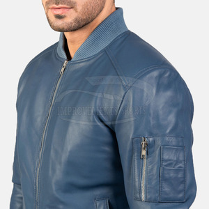 2024 hommes coupe ajustée veste en cuir véritable personnalisé haute qualité support motif léger Offre Spéciale hiver adapté grande taille à capuche - Product Image 6