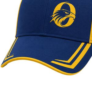 Blue Yellow Cricket <b>Cap</b> Adjustable Outdoor Sports <b>Hat</b> Team Cricket Accessories Athletic Headwear Casual Training Wear - Product Image 4