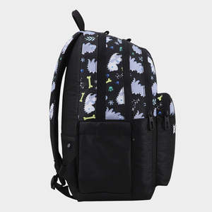 Sac à dos scolaire gris Arctic Fox Saurus pour garçons et filles - Product Image 4