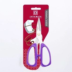 Tijeras de Acero Inoxidable JM325 de 6-3/4 Pulgadas, Tijeras de Corte Multiusos Resistentes para Oficina, Hogar y Manualidades con Mango Morado - Product Image 3