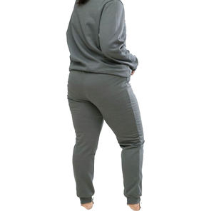 Conjunto Deportivo Personalizado para Mujer, Precio de Fábrica OEM/ODM, Pedidos al por Mayor, Algodón Suave de Alta Calidad, Ropa Casual Cómoda, Fabricante - Product Image 3