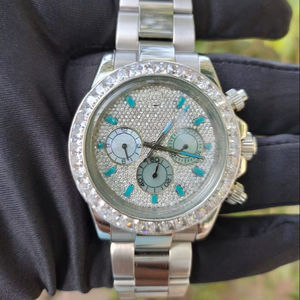 นาฬิกาข้อมือผู้ชายระบบออโตเมติก ดีไซน์เนอร์ 41 มม. - ตัวเรือนสแตนเลสสีเงินทั้งหมด - กระจกแซฟไฟร์คริสตัลใสพิเศษ - นาฬิกาข้อมือ - Product Image 1