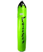 Fairtex Sac de frappe banane 6FT pour Muay Thai, MMA et Kickboxing, sac de frappe lourd suspendu pour l'entraînement